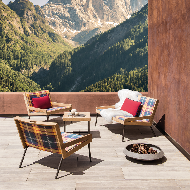 Ethimo Allaperto Mountain Tartan Collection