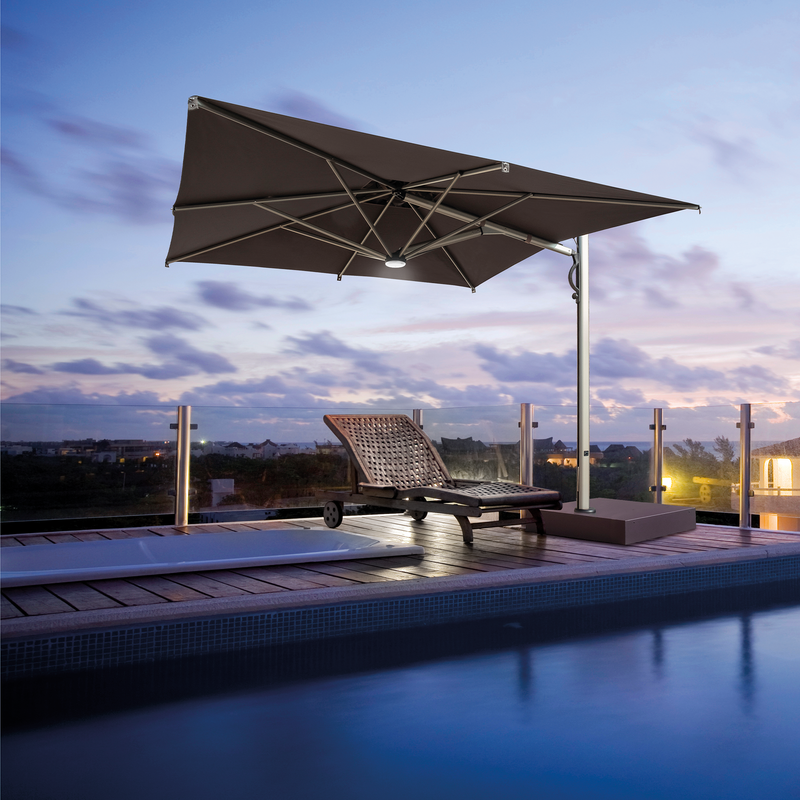 Gas Spring Retractable Parasols