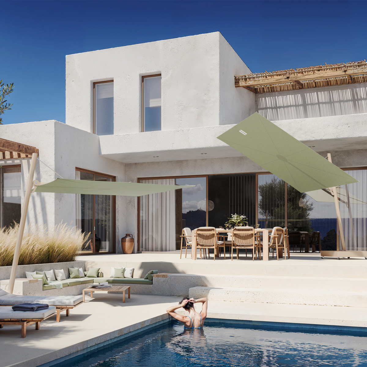 Umbrosa Spectra Cantilever Umbrellas Collection