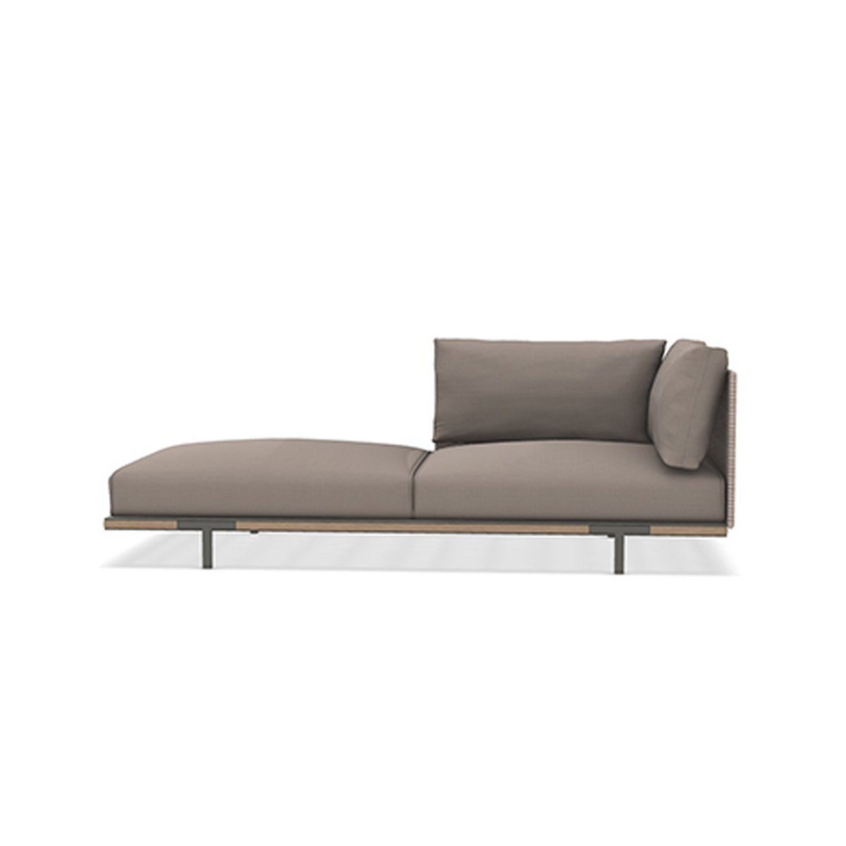 Baia Rope Chaise Longue Module Right