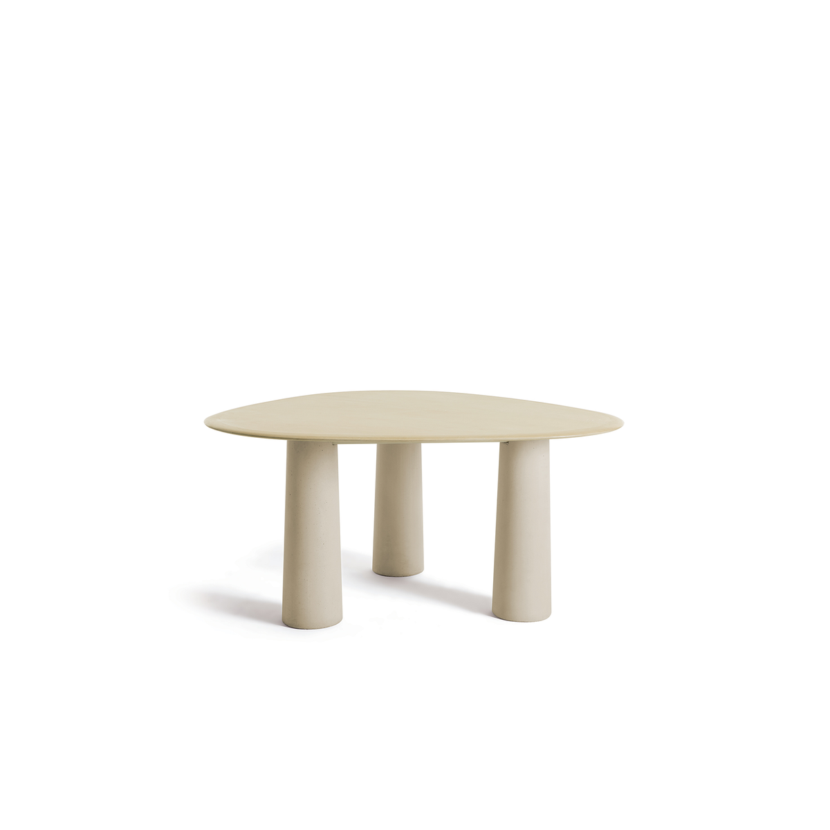 Bold Triangular Dining Table 150 x 150 x 74 cm