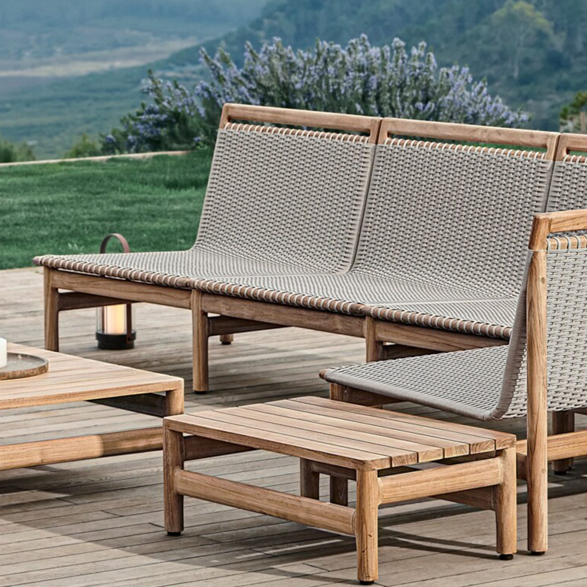 Montauk Corner Teak