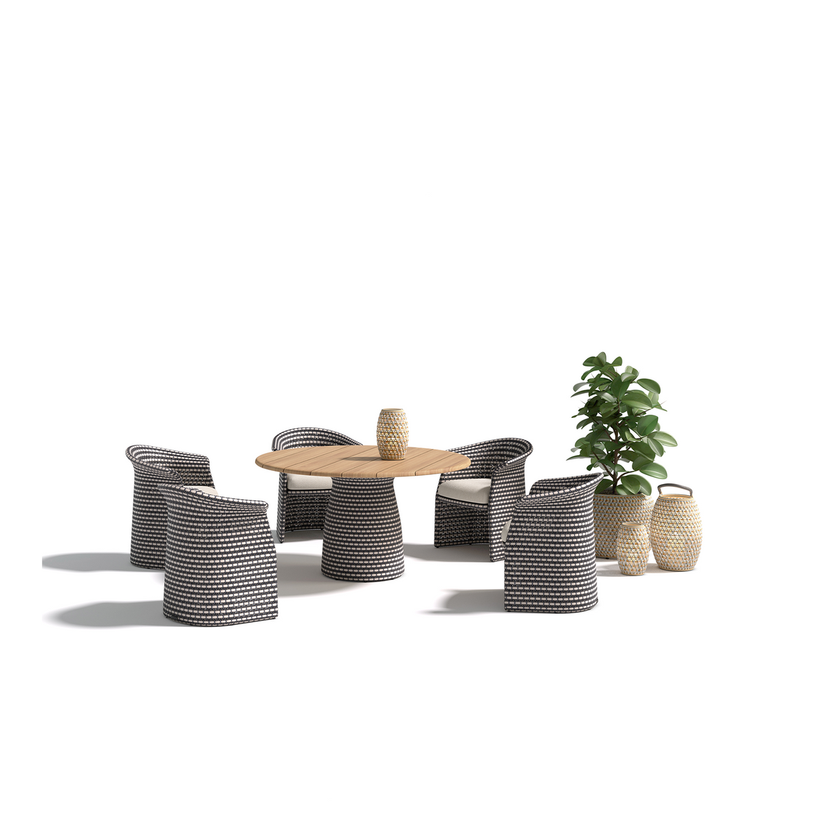 Fllair Armchair With Seat Cushion