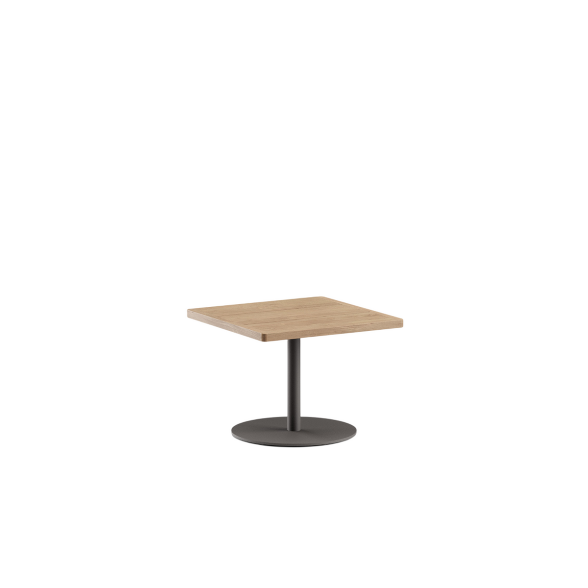 Greenwich Side Table Teak Top 55 x 55 x 42 cm
