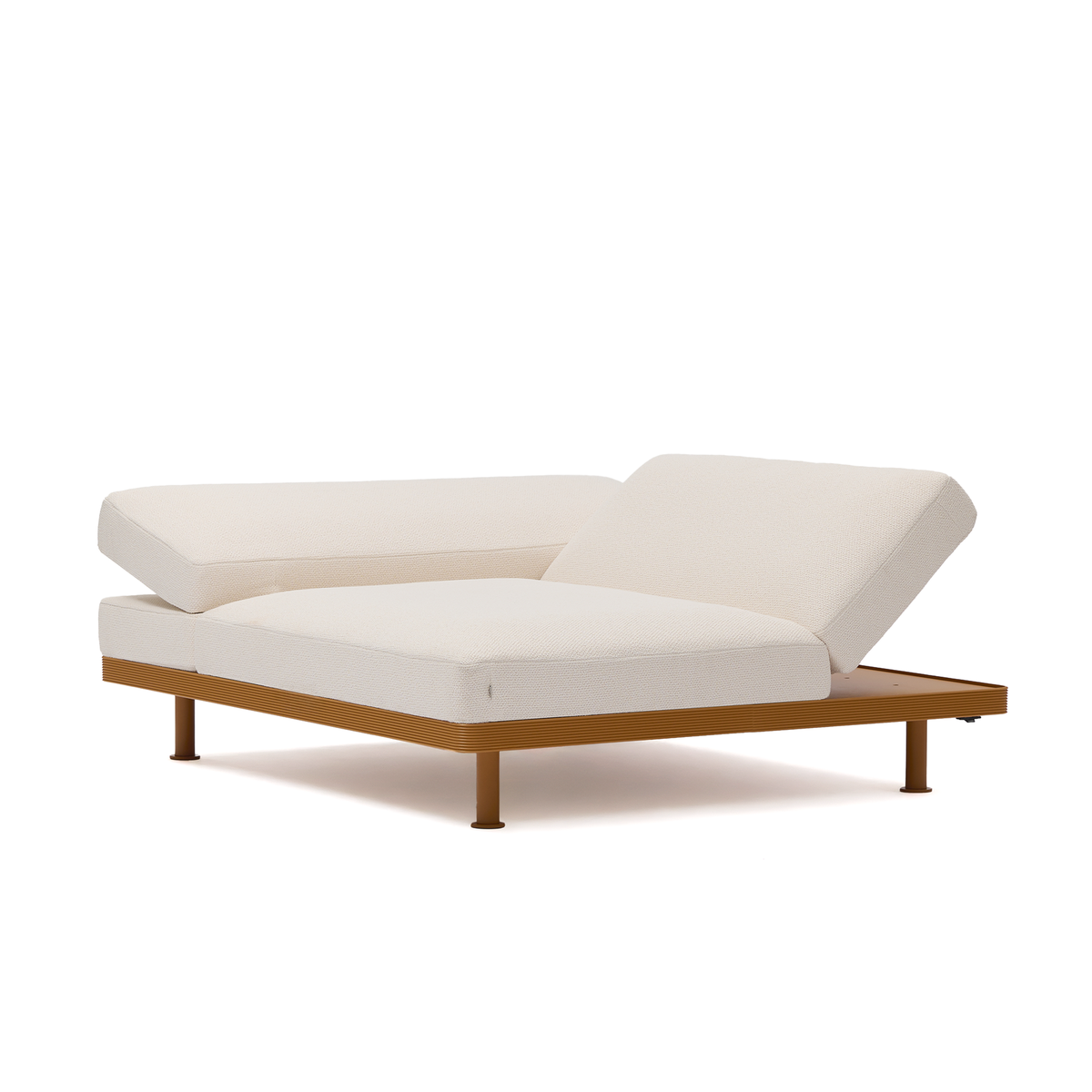 Unduetre Armchair with Adjustable Backrest and Right Armrest 140 x 120 x 41 cm (1211BD)