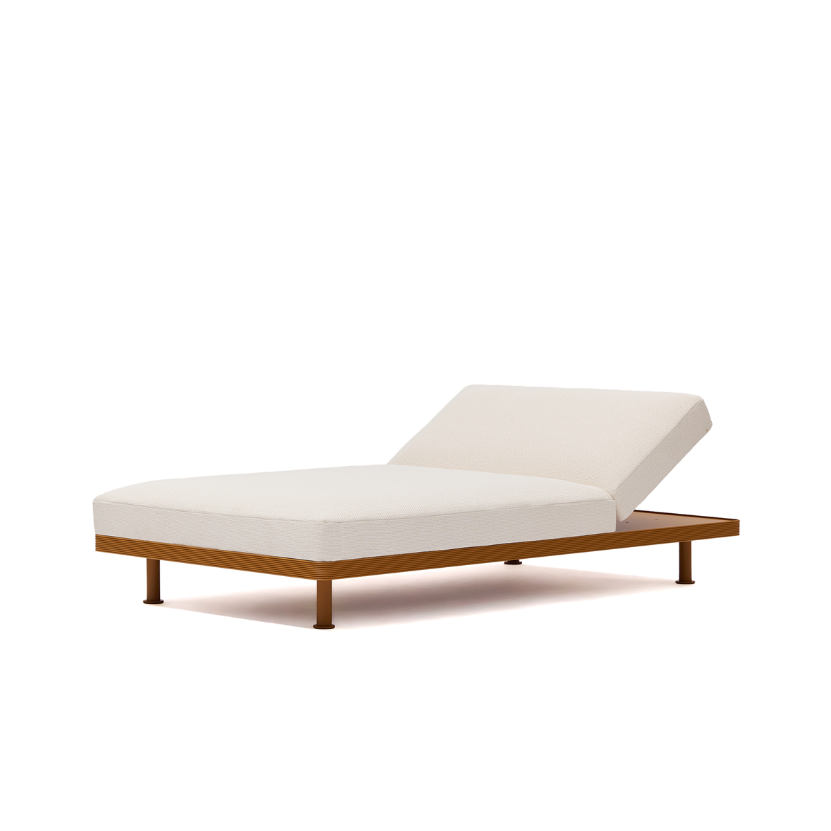 Unduetre Dormeuse with Adjustable Backrest 100 x 160 x 41 cm (1212)