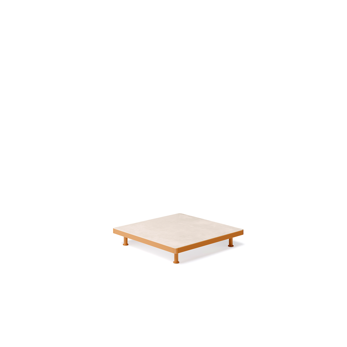 Unduetre Coffee Table with Porcelain Stoneware Top 100 x 100 x h 18 cm (12T3G)