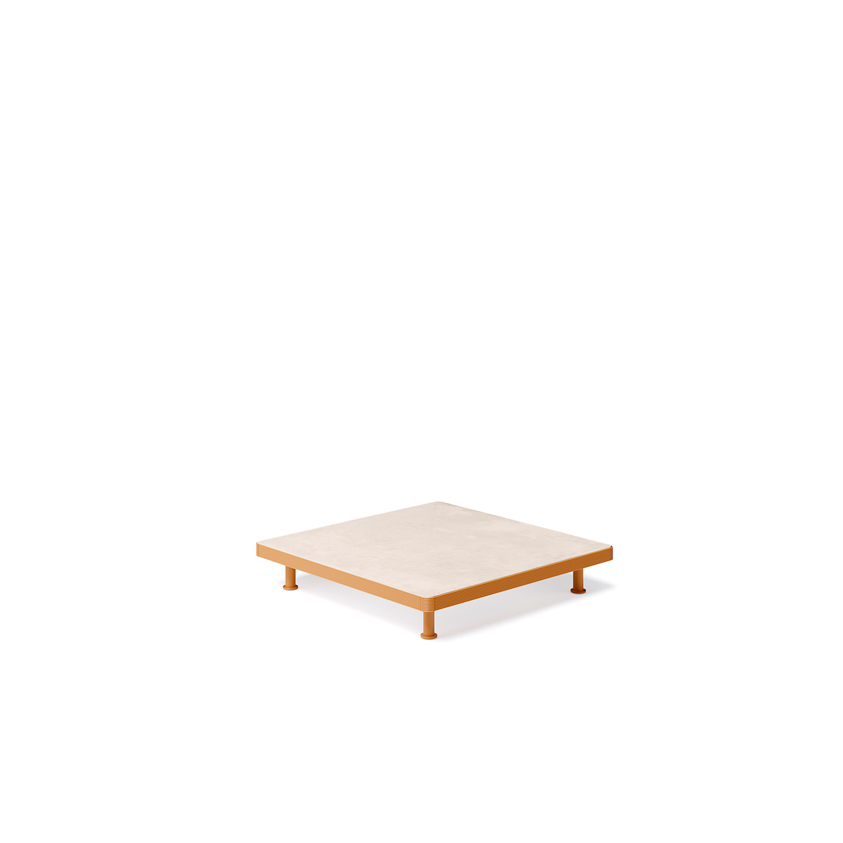 Unduetre Coffee Table with Porcelain Stoneware Top 100 x 100 x 23 cm (12T4G)