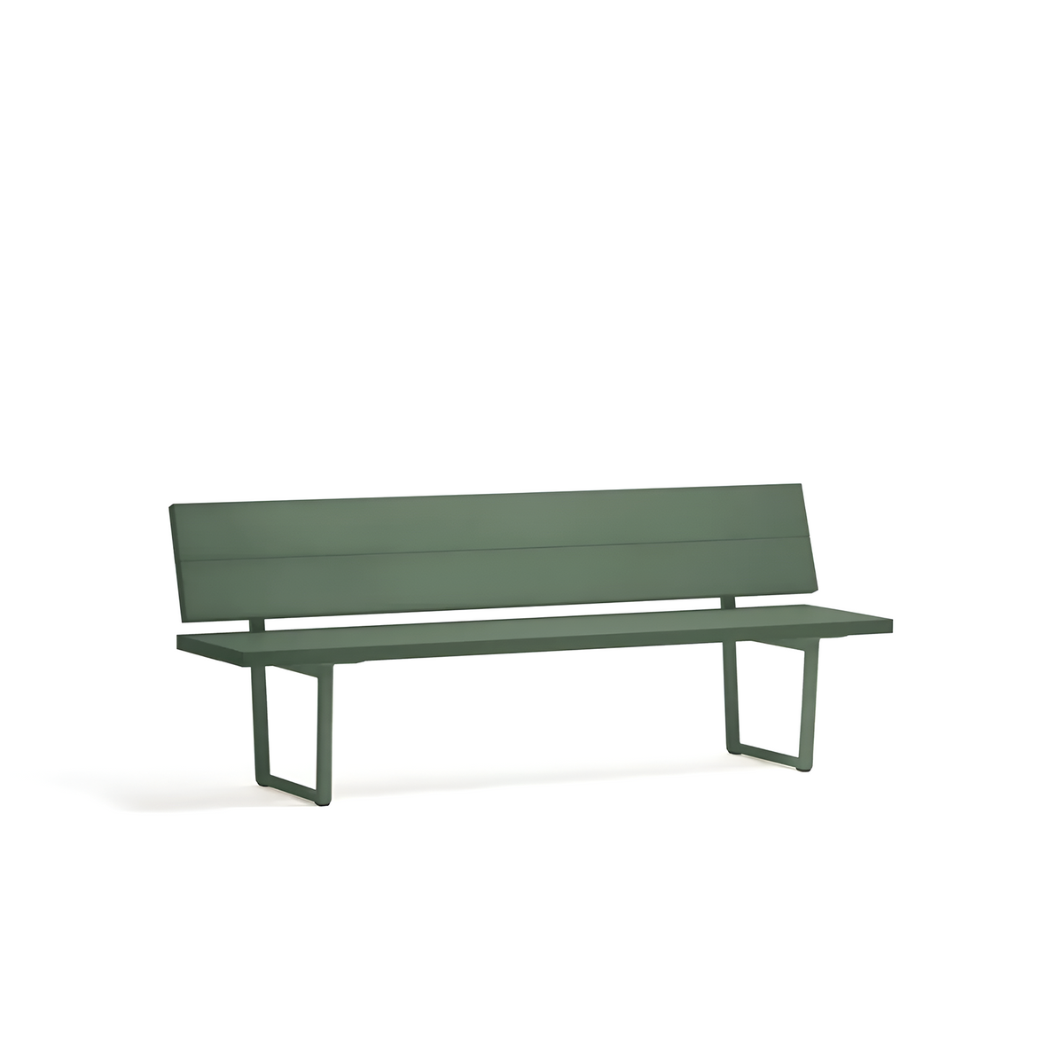 Orizon Bench with Backrest 195 x 54 x 78 cm
