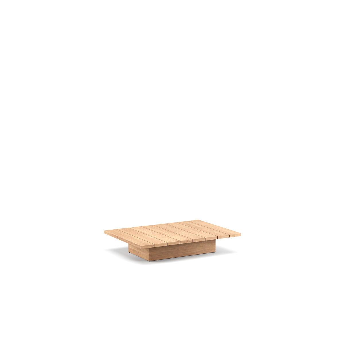 S2 Coffee Table Teak 130 x 87 x 26 cm