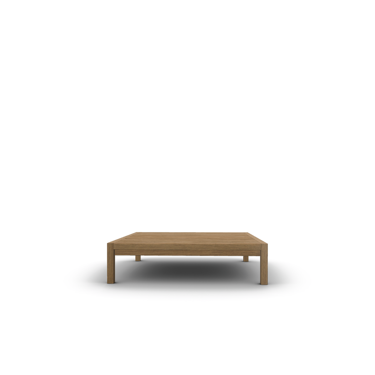 Roda Network Coffee Table 110 x 110 x 28 cm in teak