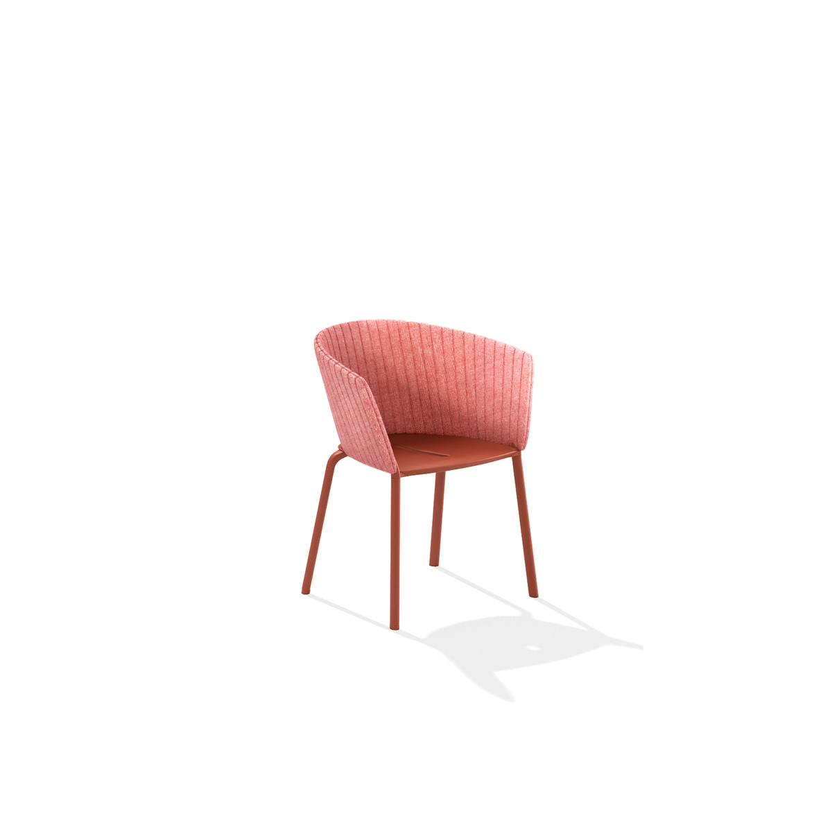 Ria Dining Armchair with Quilted Backrest