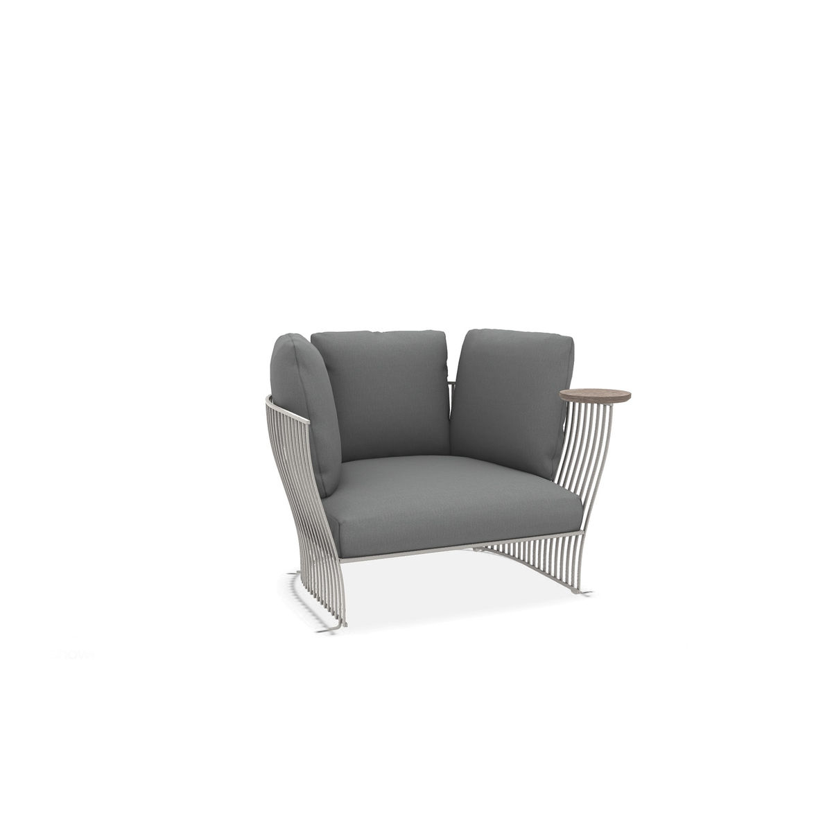 Venexia Lounge Armchair With Cup Holder