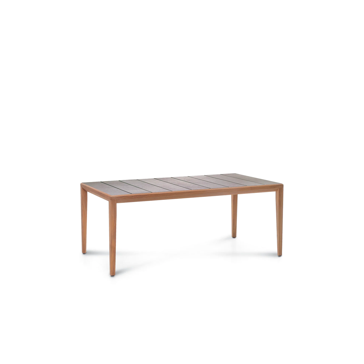 Roda Teka Dining Table 182 x 102 x 74 cm, teak outdoor dining table