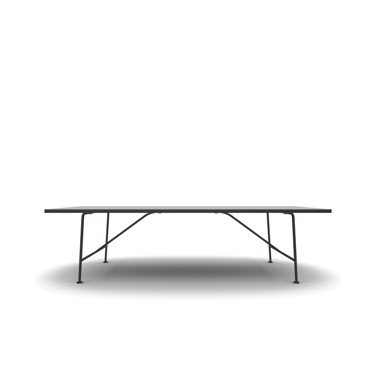 Roda Stresa Dining Table 280 x 100 x 74 cm, aluminium outdoor dining table