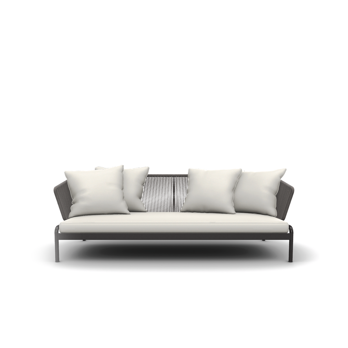 Spool Three Seater Sofa Padded Belt