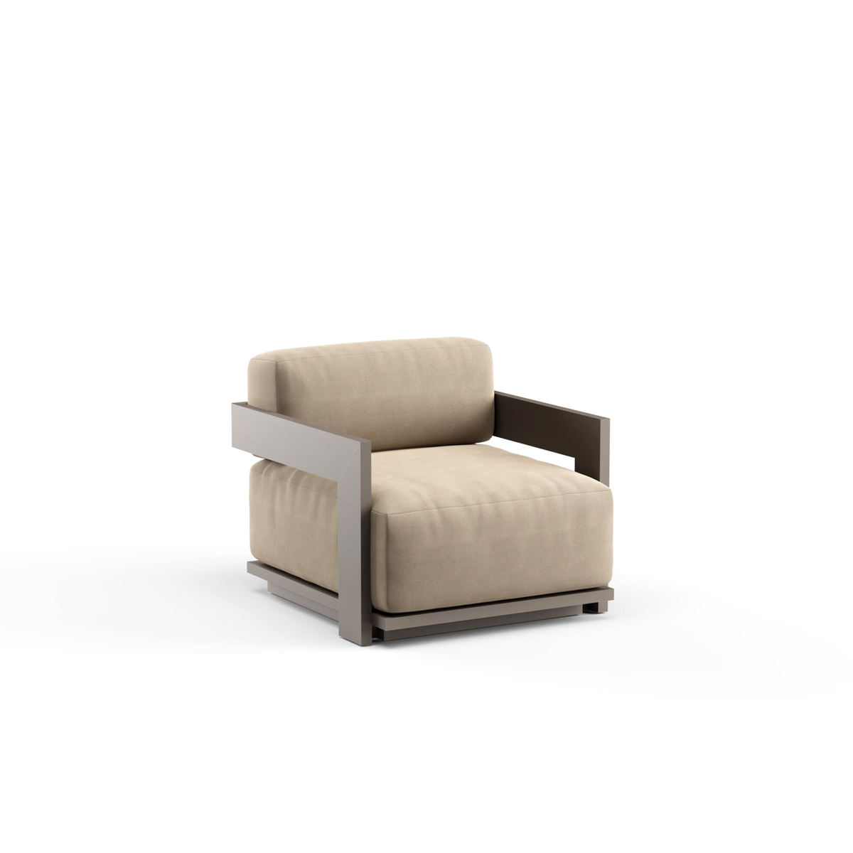 S2 Lounge Chair Aluminium
