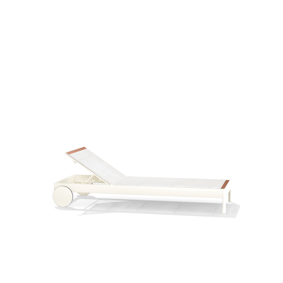 Solaris Sun Lounger with Castors (7322)