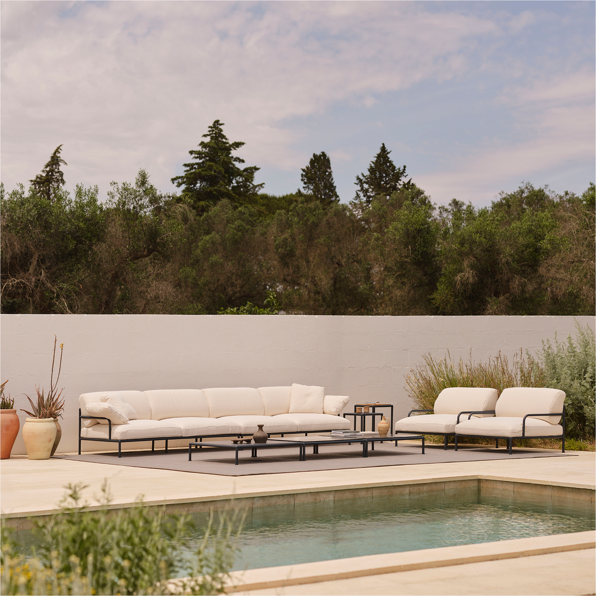 Roe Modular 2 Seater Sofa Center