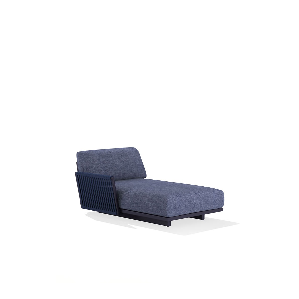 Solaris Evo Modular Dormeuse with Right Armrest and Rope (7412BD)