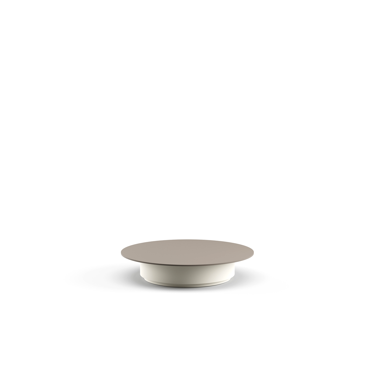 Mercer Coffee Table Aluminum Top 120 dia x 28 cm