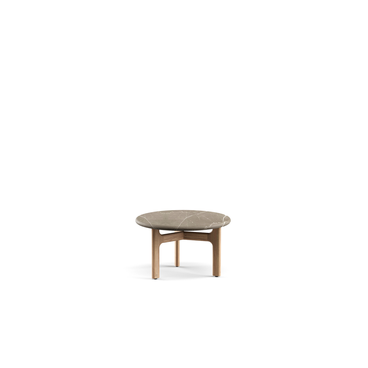 Morellino Side Table Stone Top 61 dia x 37 cm