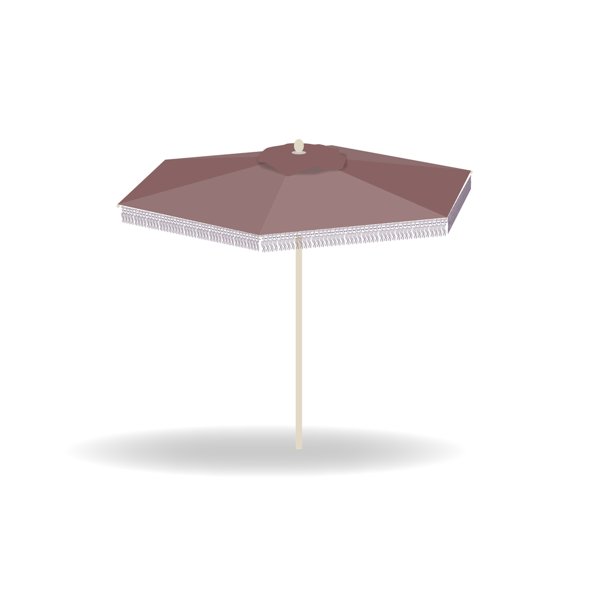 Nata UX Zen Terra Round Center Post Umbrella  2.8 m