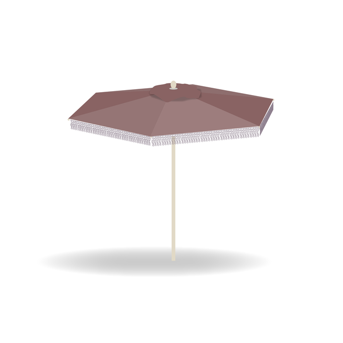 Nata UX Zen Terra Round Center Post Umbrella  2.8 m