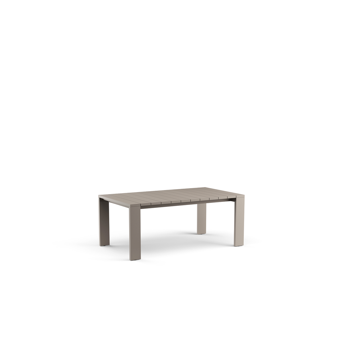 S2 Dining Table Aluminium 183 x 104 x 75 cm