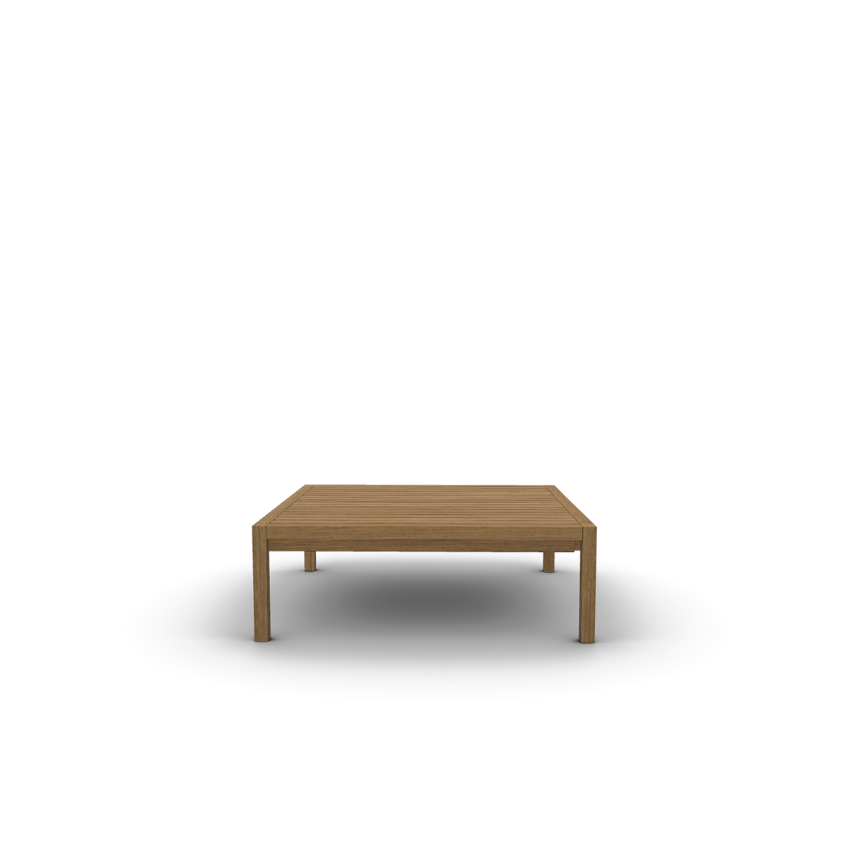 Roda Network Coffee Table 110 x 110 x 38 cm in teak