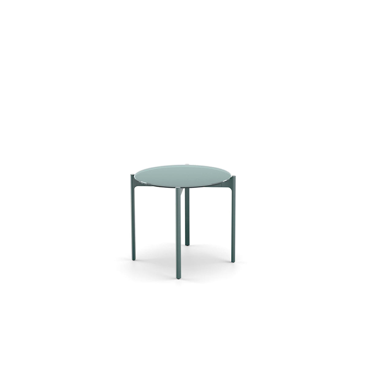 Izon Side Table Glass 54.5 dia  x 47 cm