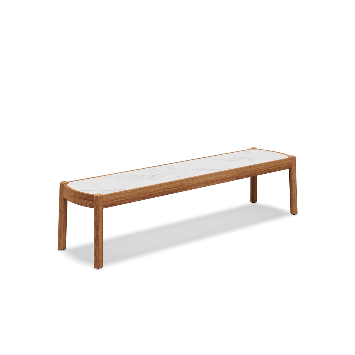 Haven Coffee Table with Ceramic Top 159 x 42 x 38.5