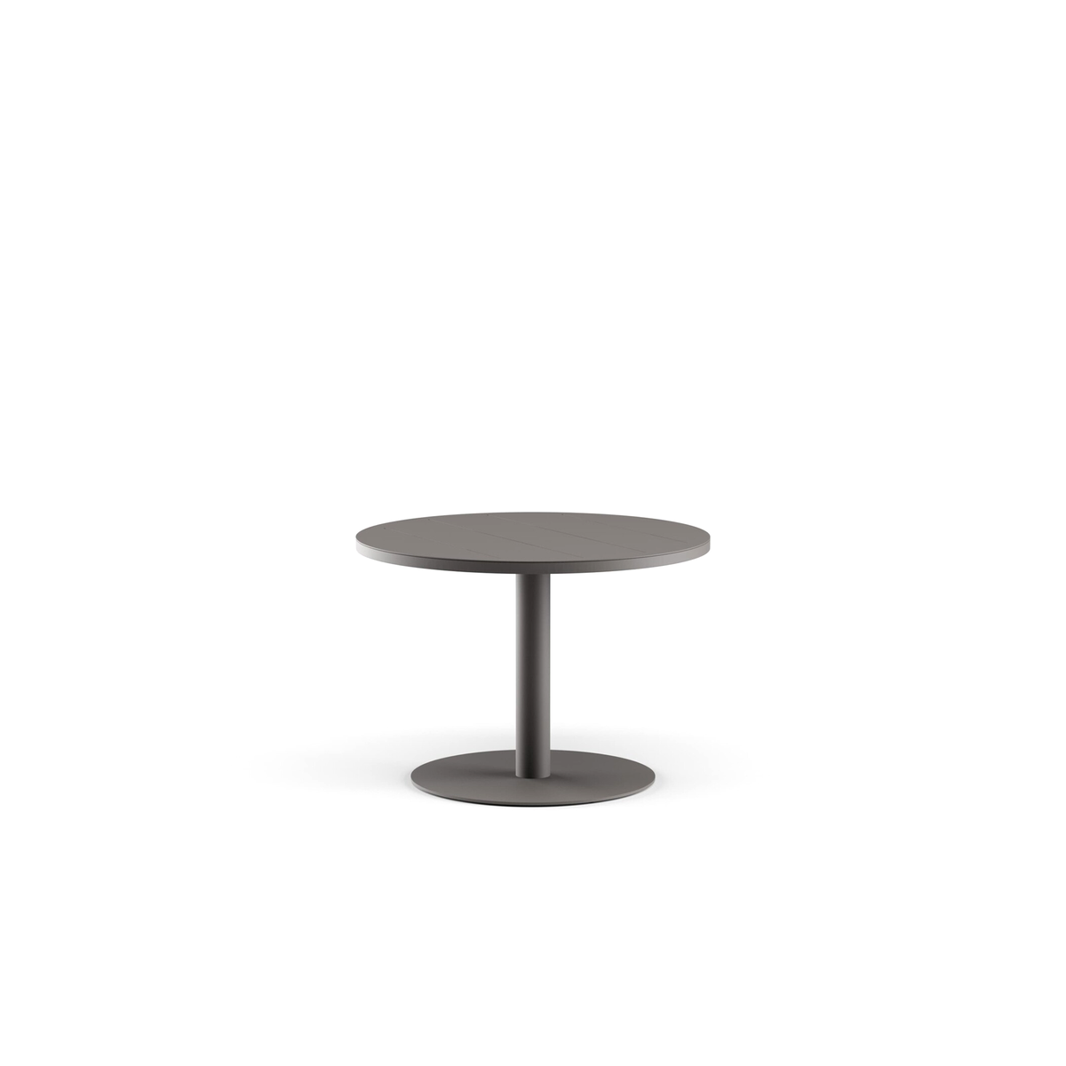 Greenwich Cafe Table Pedestal Base Aluminium 102 dia x 72 cm