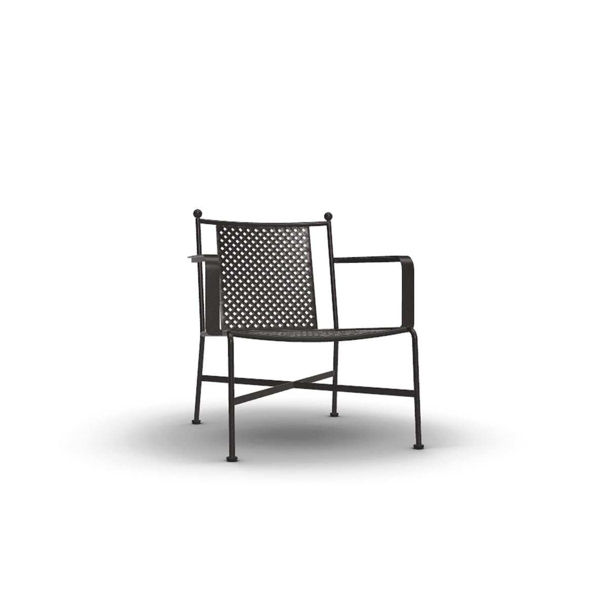 Roda Stresa Lounge Chair, aluminium outdoor lounge chair