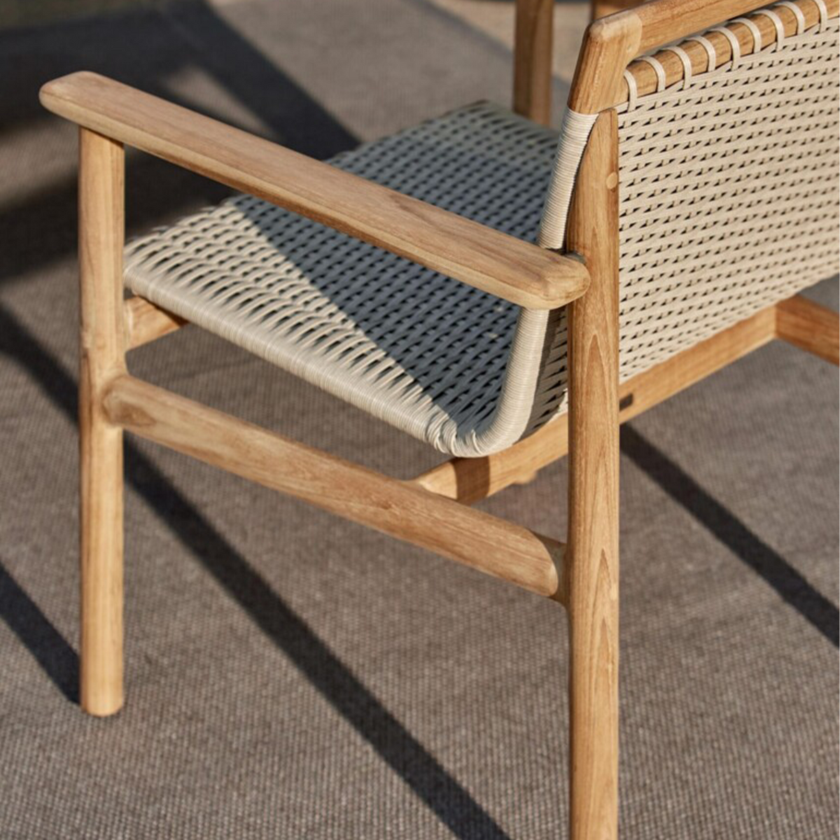 Montauk Dining Armchair Teak