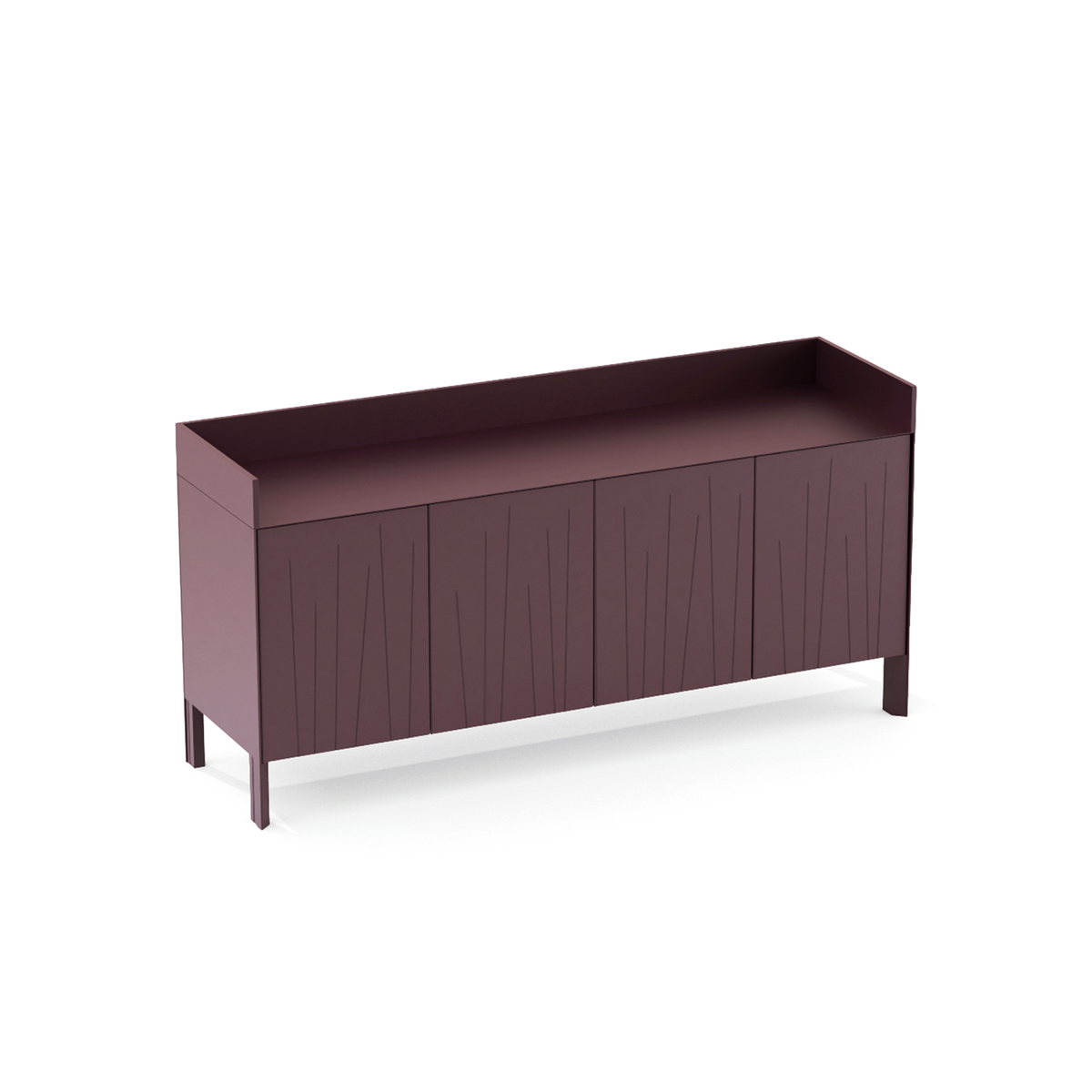 Ninfea Sideboard with Raised Edge 180 x 51 x 92 cm
