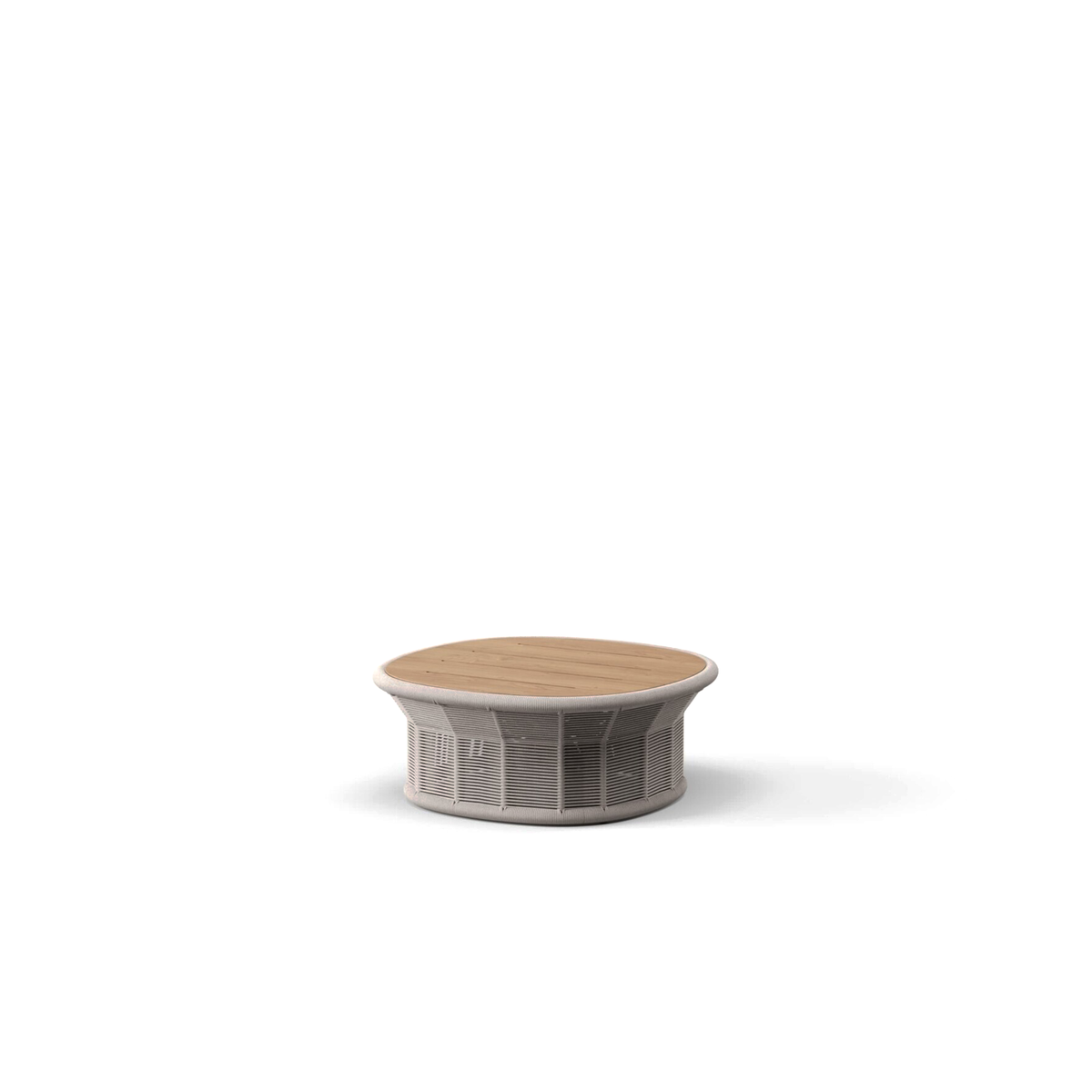 Collare Round Coffee Table Teak 78 x 78 x 31.4 cm