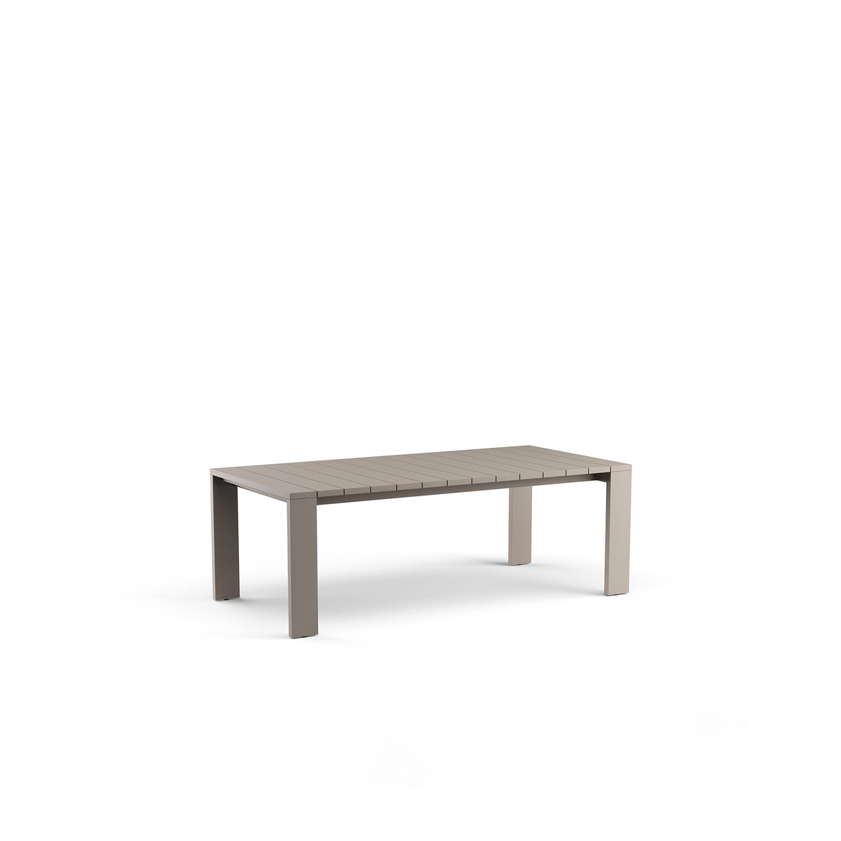 S2 Dining Table Aluminium 213 x 104 x 75 cm
