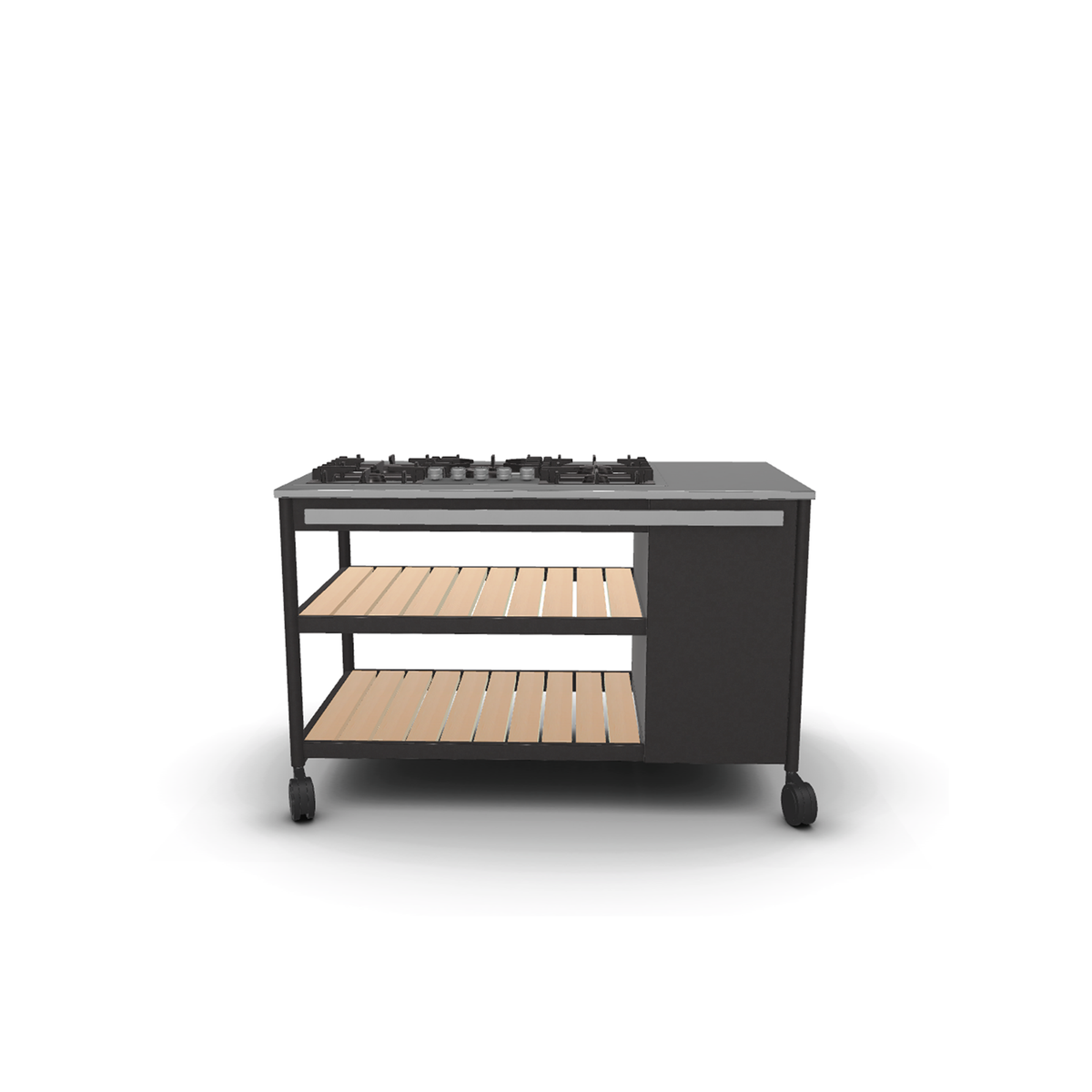 Roda Norma Cooking Module in powder coated stainless steel