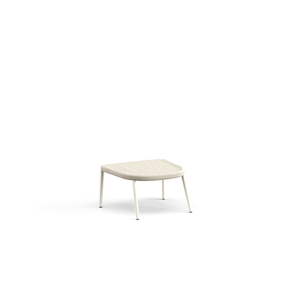 Tribeca Ottoman with Aluminium Legs