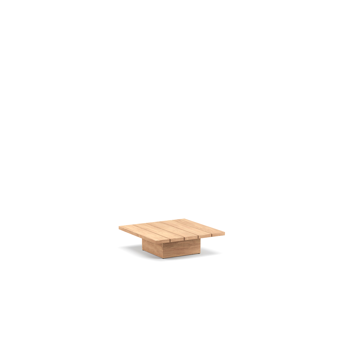 S2 Side Table Teak 78 x 78 x 26 cm