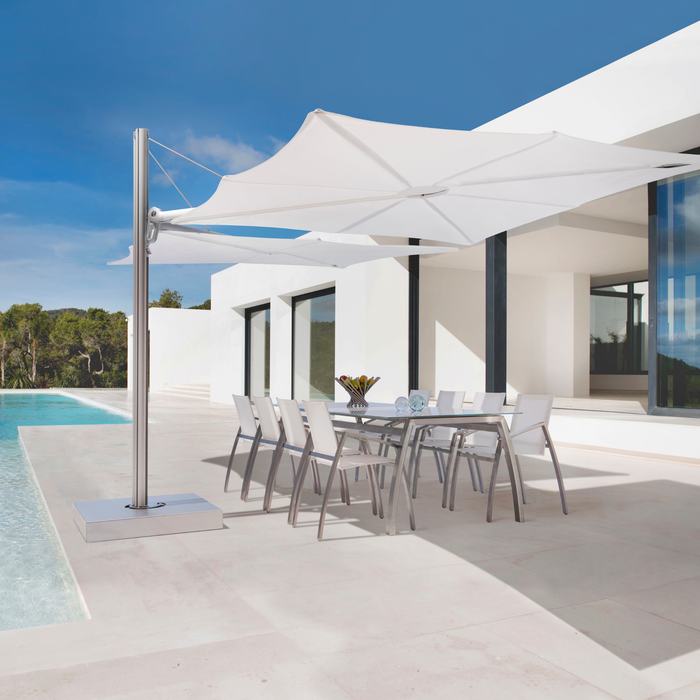 Spectra Duo Cantilever Umbrella 2.5 x 5.4 m