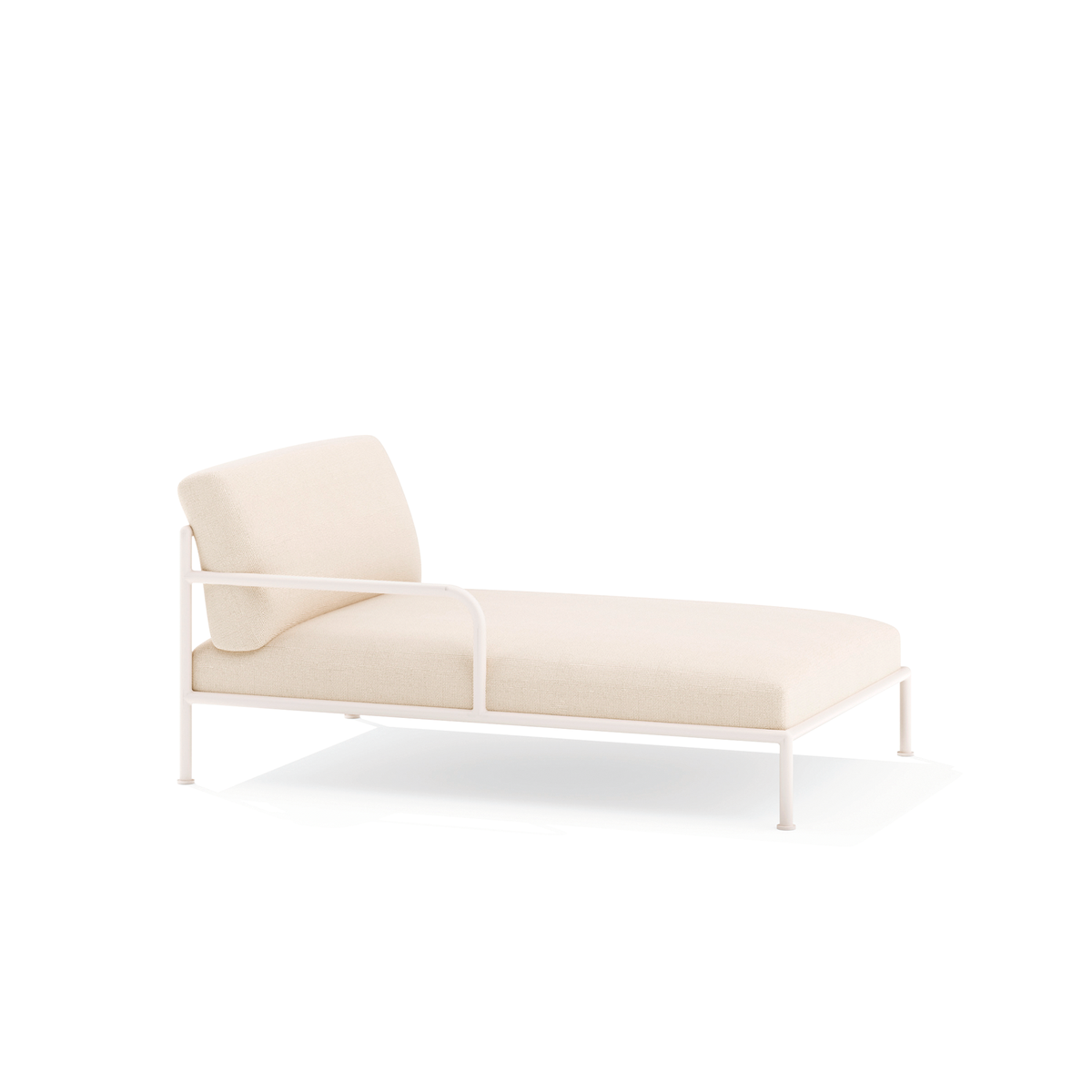 Roe Dormeuse with Right Armrest