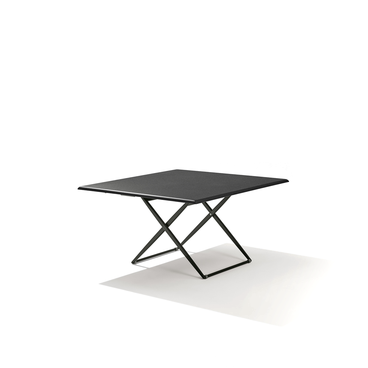 Zebra Adjustable Coffee/Dining Table with Wheels 140 x 140 cm (43Q14)