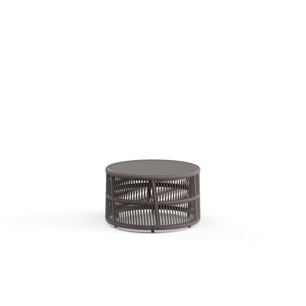 Cuff Side Table with Aluminum Top 66 dia x 36 cm