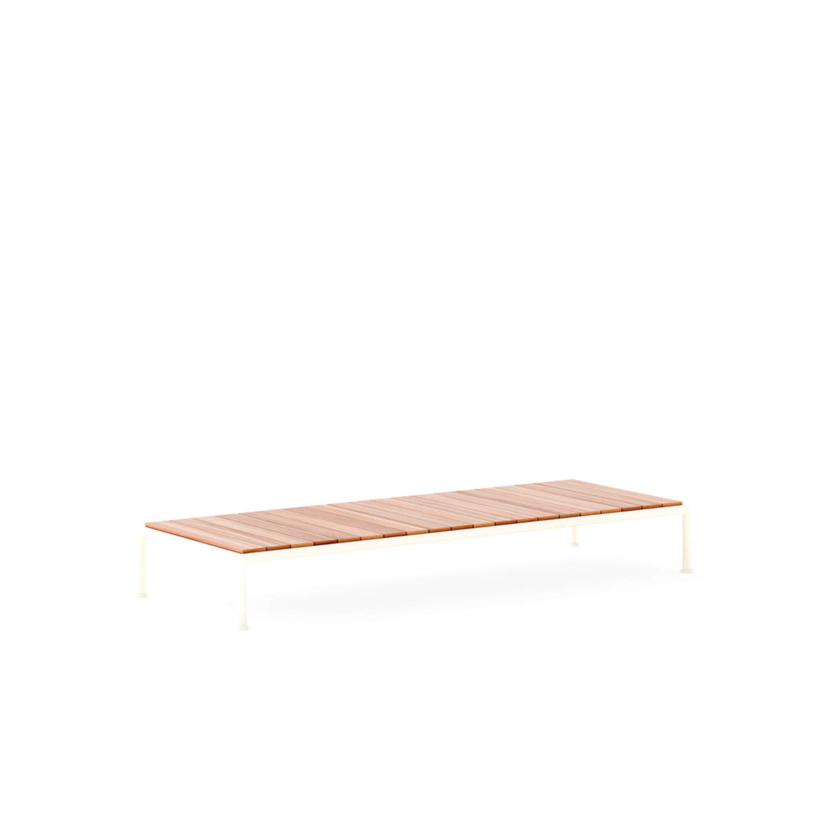 Roe Coffee Table with Teak Top 161 x 61 x 22 cm (R2042L)