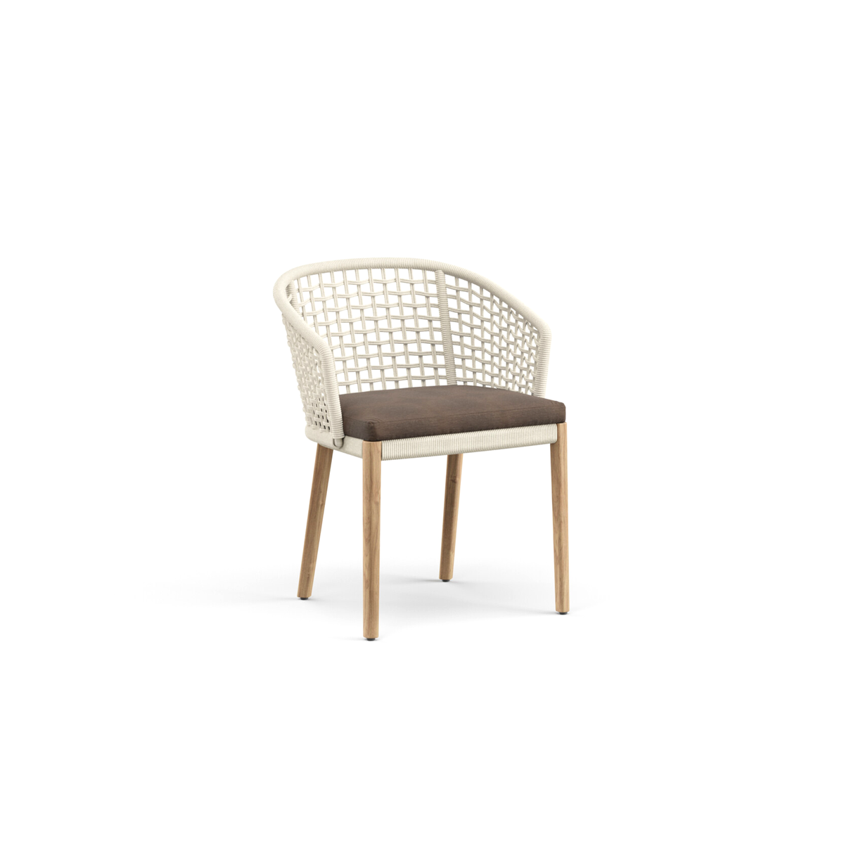 Tribeca Dining Armchair with Teak Legs