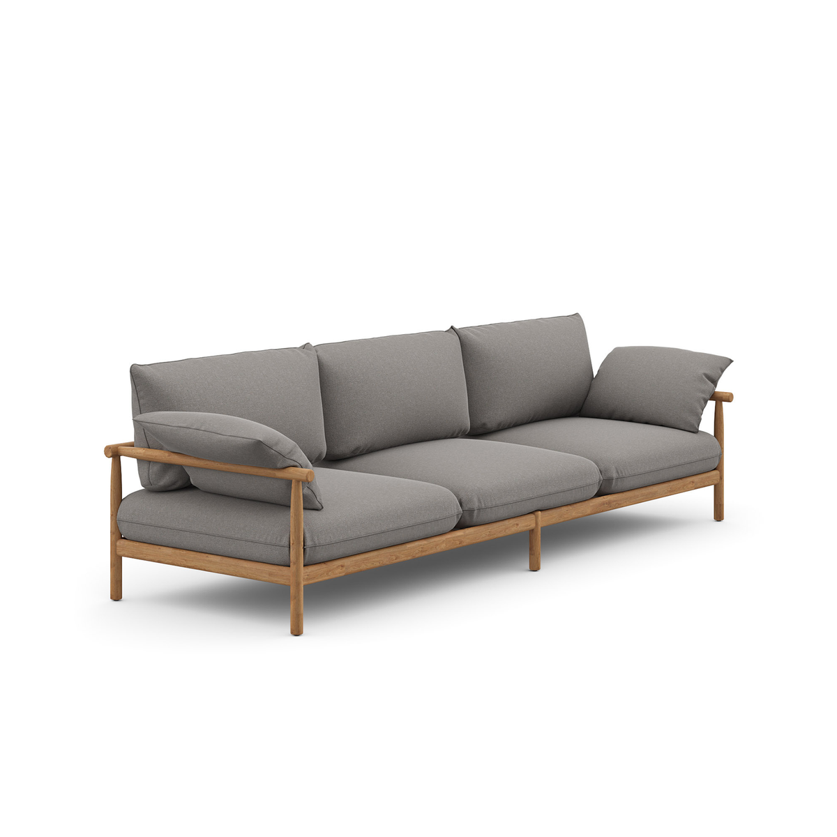 Tibbo 3-Seater With Dry + SEAT, Back & 2 Side Cushion