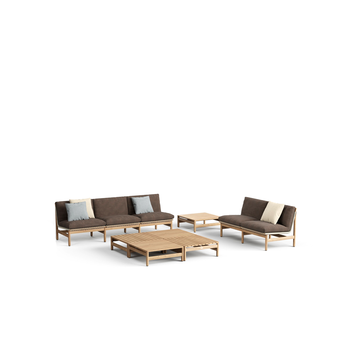 Montauk 2 Seater Sofa Teak