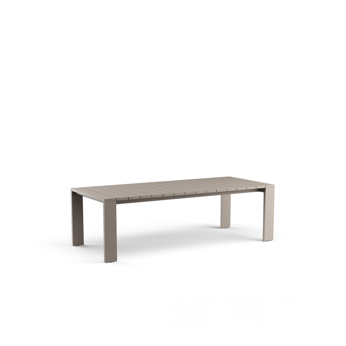S2 Dining Table Aluminium 244 x 104 x 75 cm